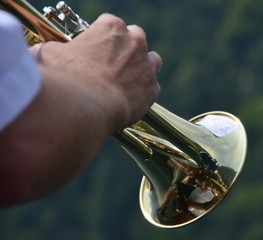 Fototapeta na wymiar Trompete