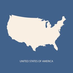 UNITED STATES OF AMERICA MAP VECTOR, USA MAP VECTOR