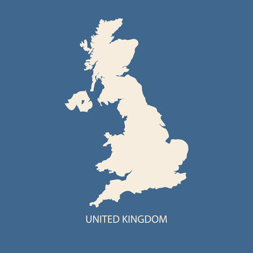 UNITED KINGDOM MAP VECTOR, UK MAP VECTOR