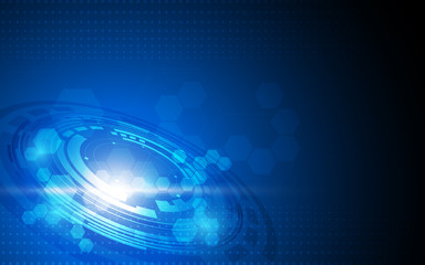 vector abstract technology innovation pattern background