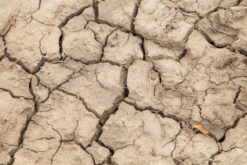 Cracked ground background