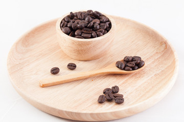 Fresh coffee beans