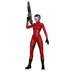 Obraz premium 女性戦士