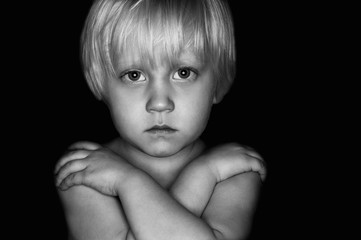 Child abuse - conceptual image 