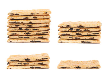 Cracker raisin cookies composition