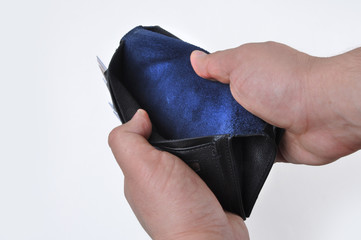 Empty wallet