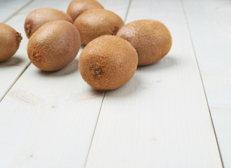Pile of multiple kiwifruits