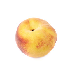 Naklejka na ściany i meble Peach fruit isolated