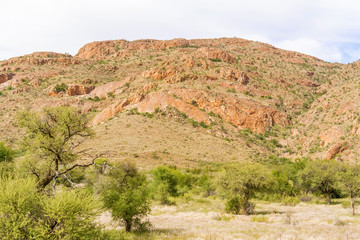 Fototapeta na wymiar Namib desert landscape in Namibia