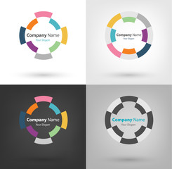 Company Logo and sllogan Illustration