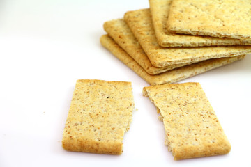 Fototapeta premium Crackers snack