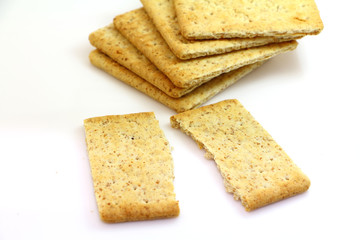 Fototapeta premium Crackers snack