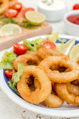 Fried squid rings time