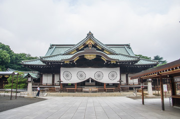 Fototapeta premium 靖国神社拝殿