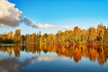 Scenic autumn landscape