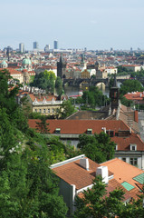 Fototapeta na wymiar View of old town Prague