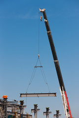 ビルの建設現場