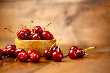 Fresh cherries