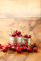 Fresh cherries