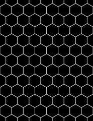 Seamless wallpaper pattern. Background in the form of hexagons