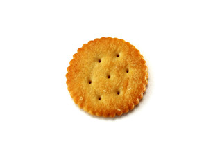 Isolated single round cracker