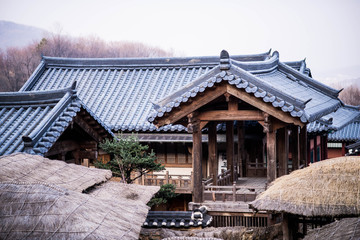 Korean style castle