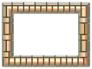 Picture frame generated isolated texture