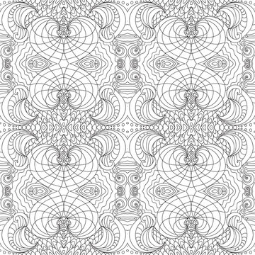 Seamless Pattern mandala