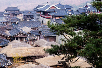 Korean style castle