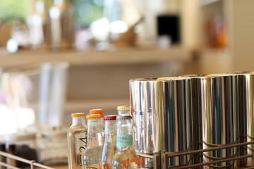 Mixer in einer Cocktailbar