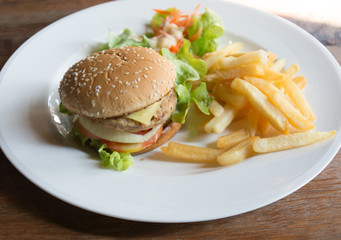 Crispy Chicken Burger