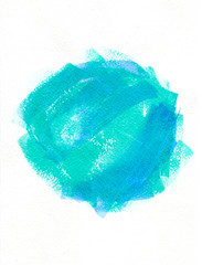abstraction blue green 