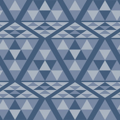 Triangle ethnic pattern