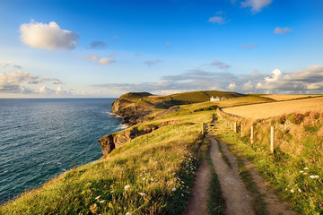 Doyden Point on the South West Coast Path