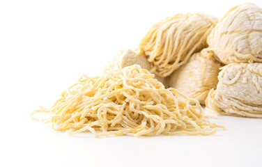 yellow noodles