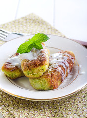 Zucchini cakes