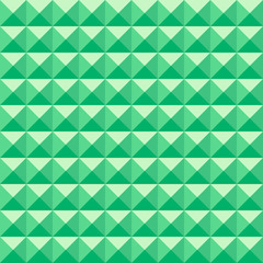 Green seamless triangle pattern.