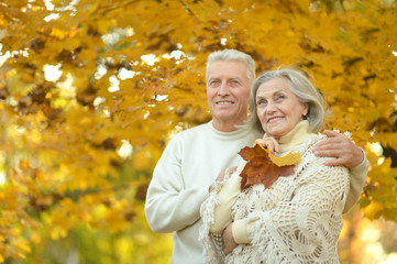 Happy senior couple