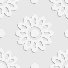Seamless Flowers Pattern. 