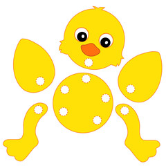 pulcino da costruire