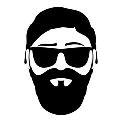 Bearded man.