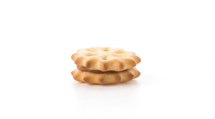 biscuit with pineapple jam