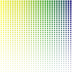 halftone dots background