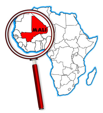 recommend clip art: Mali Under A Magnifying Glass
