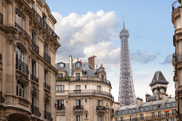 Eiffel tower in Paris, France