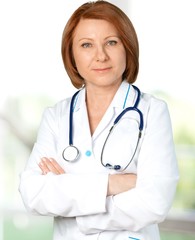 Fototapeta premium Doctor, Nurse, Female Doctor.