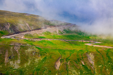 Landscapes on Transalpina, Romania
