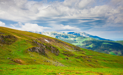 Landscapes on Transalpina, Romania