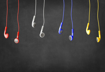headphones (colored)
