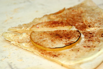 Apfelflammkuchen